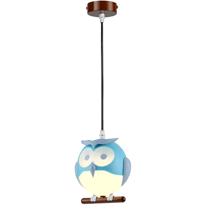 ACA DECOR Παιδικό Φωτιστικό Οροφής Μονόφωτο Aca Kokka Zn160201pbl Blue