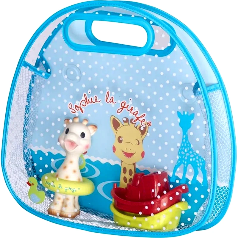 SOPHIE THE GIRAFFE Σετ Παιχνίδια Μπάνιου Τσάντα Φύλαξης Sophie The Giraffe 523421