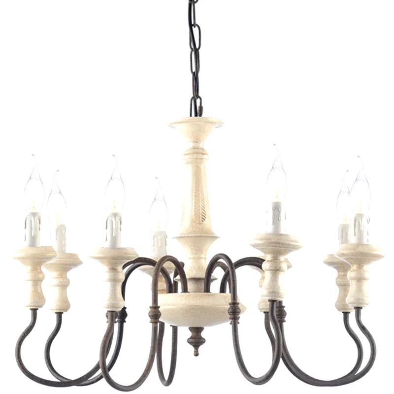 ACA DECOR Φωτιστικό Οροφής Aca Decor Toulouse E14 Μεταλλικό 60x42cm - Μπεζ/Μαύρο