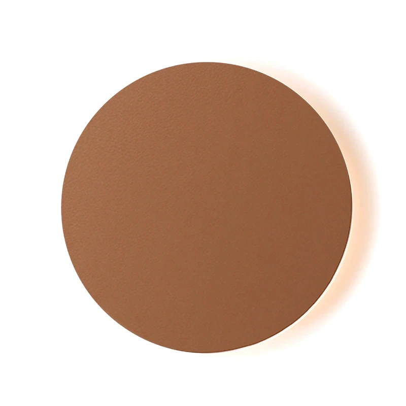 ACA DECOR Απλίκα Τοίχου Led Aca Eclipse Zm1705ledwll 14x3.8x14 cm - Καφέ