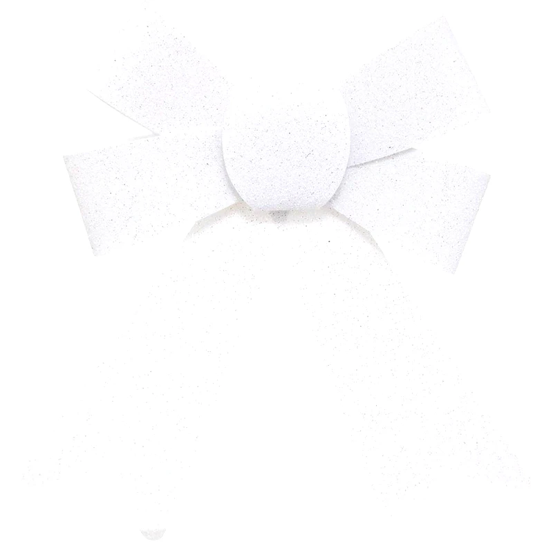 Σετ Χριστουγεννιάτικα Στολίδια Spitishop A-s White 184103 14x17 από Πολυπροπυλένιο 2 Τμχ - Φιόγκος