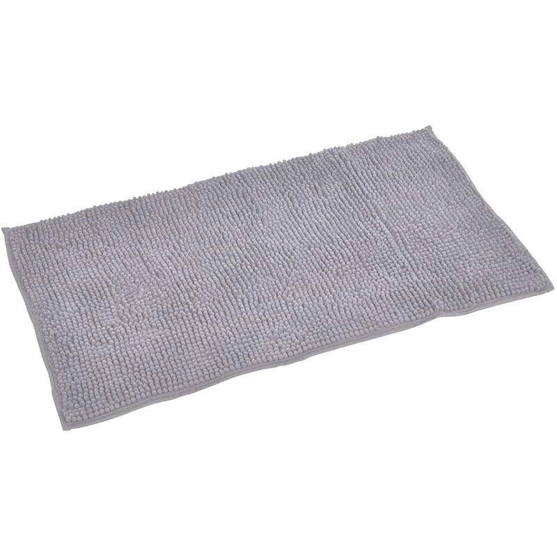 SPITISHOP Πατάκι Μπάνιου Spitishop L-c Sweety Gris 6gmb338gc από Πολυεστέρα 45x75cm - Ανοιχτό Γκρι