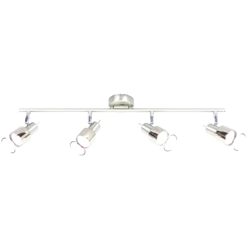 ACA DECOR Σποτ Πολύφωτο Aca Platinum Mc6564 Μεταλλικό - Ασημί