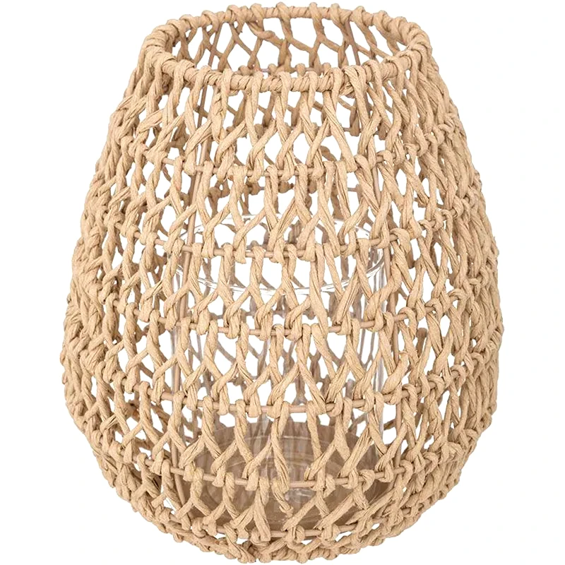 SPITISHOP Κηροπήγιο Spitishop Ξύλινο 22x23 cm - Φυσικό Χρώμα Ξύλου