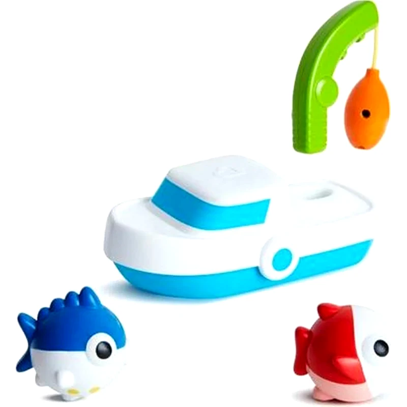 MUNCHKIN Παιχνίδια Μπάνιου Munchkin Deep Sea Fishin Bath Boat - 3 τμχ