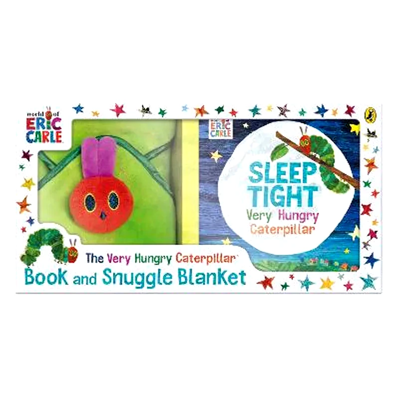 Very Hungry Caterpillar Book and Snuggle Blanket