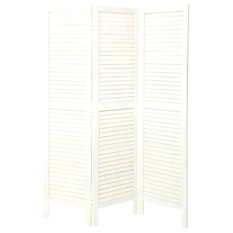 ARIA TRADE Διακοσμητικό Παραβάν Spitishop A-S 109624A Ξύλινο 118.5x1.8x170 cm - Εκρού