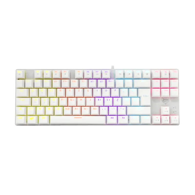 WHITE SHARK White Shark GK-2106 Gaming Μηχανικό Πληκτρολόγιο Tenkeyless RGB (US)