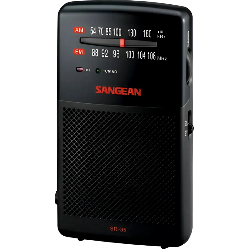 SANGEAN Φορητό Ραδιόφωνο Sangean SR-35 - Μαύρο