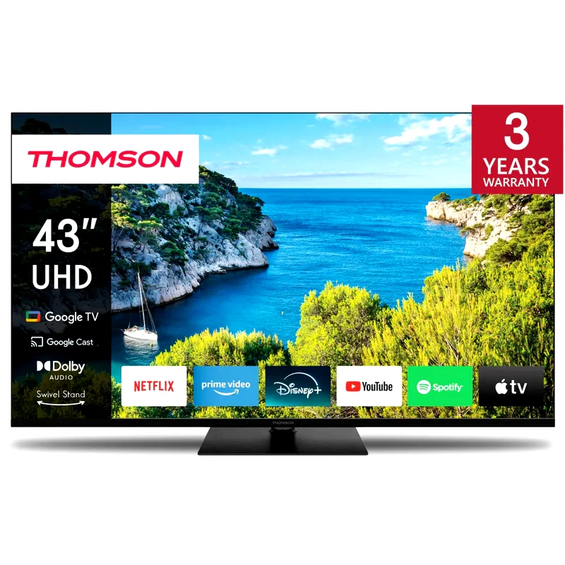THOMSON Thomson LED 43 4K Google TV Τηλεόραση 43UG5C14