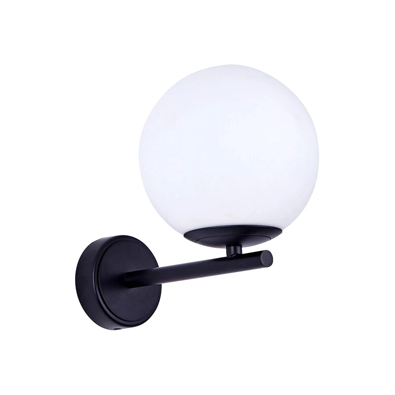 HOMELIGHTING Απλίκα Τοίχου Homelighting Flake 77-8287 Μεταλλική 22x15x15 cm - Μαύρη/Λευκή