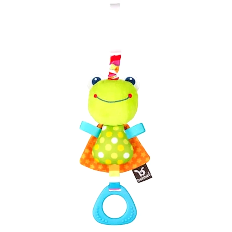 BENBAT Benbat Βρεφικό Κρεμαστό Παιχνίδι Dazzle Friends Jitter Frog