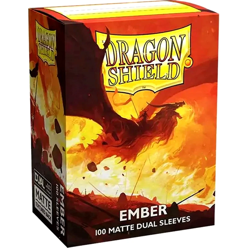 ARCANE TINMEN Ember ‘Alaric, Revolution Kindler’ Dragon Shield Dual Matte Sleeves (100 Sleeves)