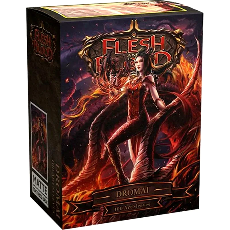 Flesh And Blood Uprising Dromai Dragon Shield Matte Art Sleeves (100 Sleeves) φωτογραφία