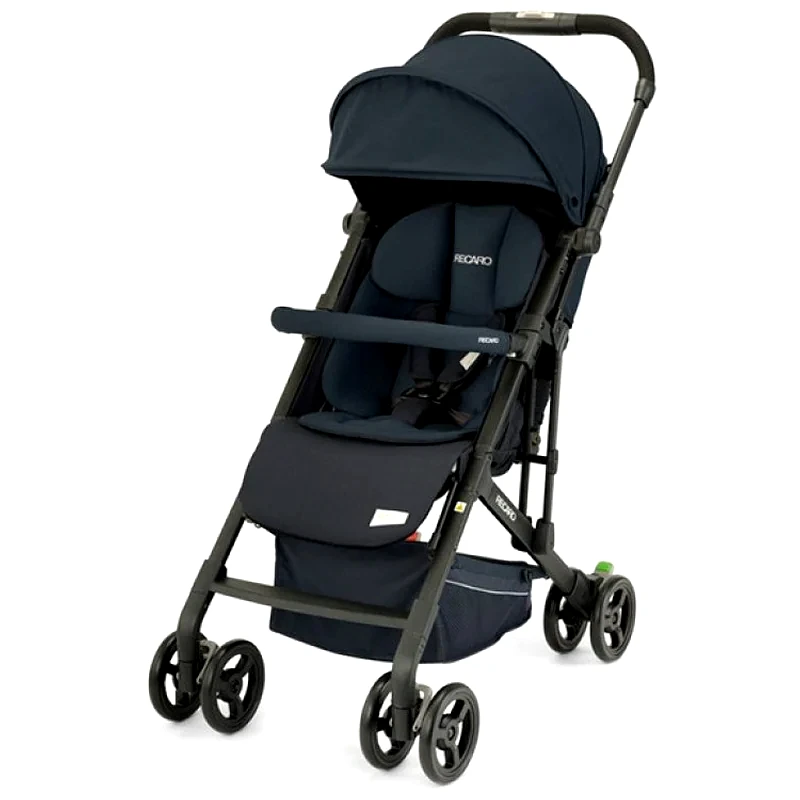 Παιδικό Καρότσι Recaro Easylife Elite 2 Prime Μπαστούνι από Συνδυασμό Υλικών 7.1kg - Μαύρο