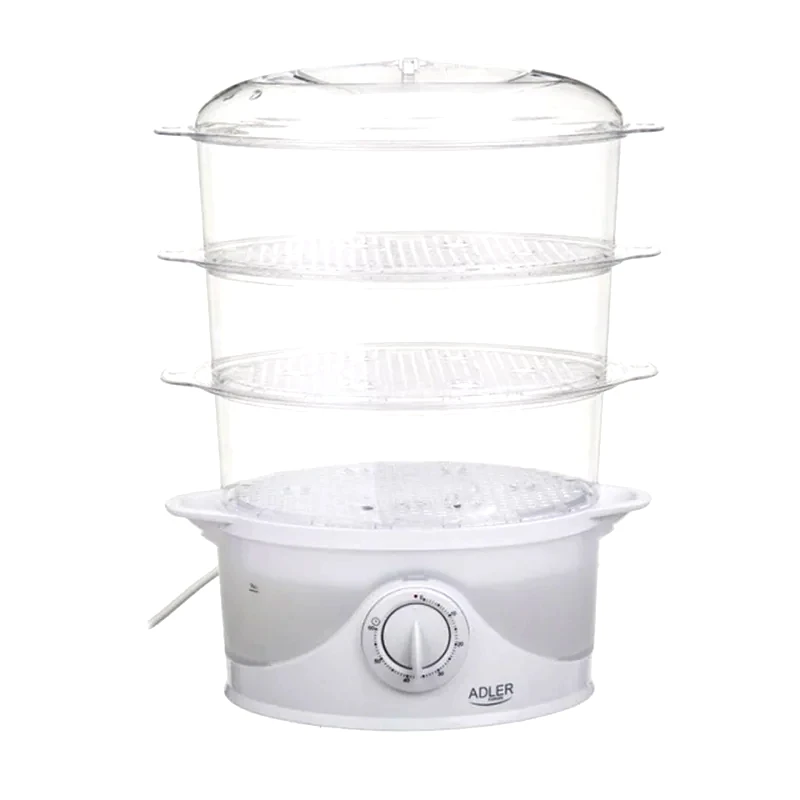 ADLER ADLER AD-633 800 W 9 L Λευκό Ατμομάγειρας