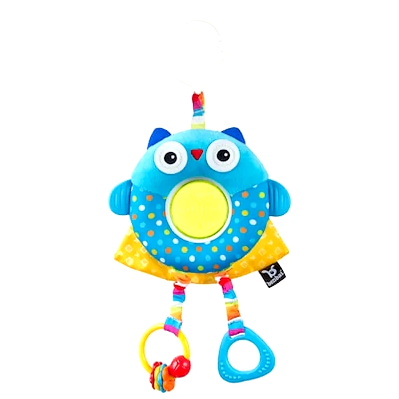 BENBAT Benbat Βρεφικό Κρεμαστό Παιχνίδι Dazzle Friends Owl