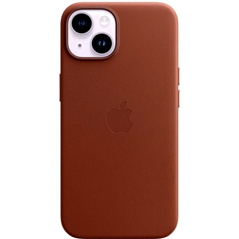 APPLE Θήκη Apple iPhone 14 - Apple Leather Case with MagSafe - Umber