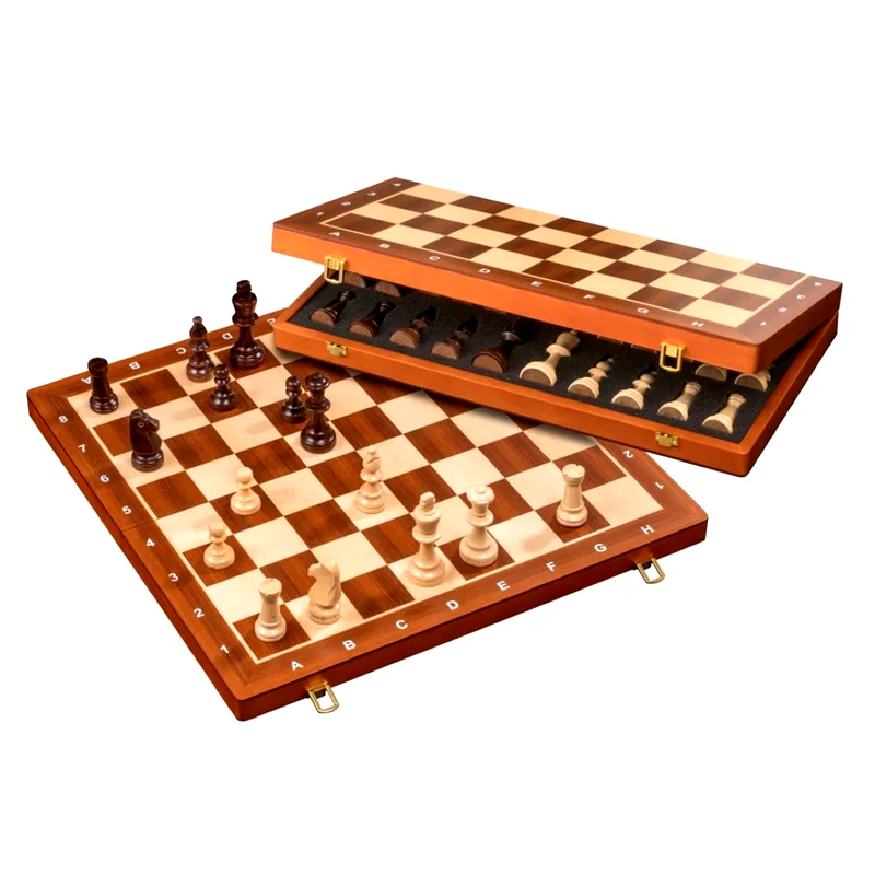 PHILOS Deluxe Chess Set, Field 50mm Επιτραπέζιο (Philos)