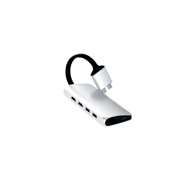 BELKIN Satechi Type-C Dual Multimedia Adapter Silver (ST-TCDMMAS)