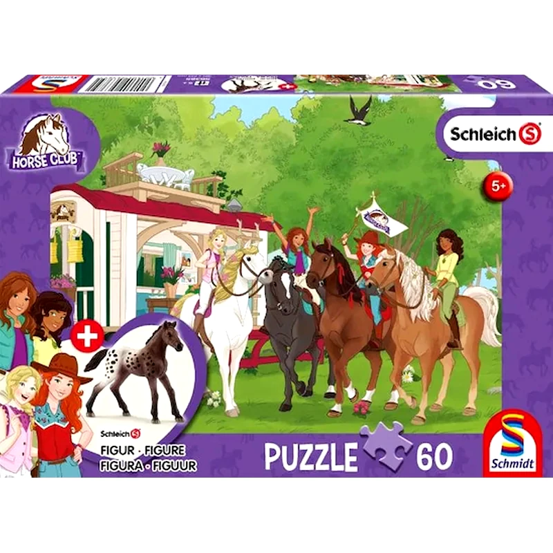SCHMIDT SPIELE Schmidt Spiele 56385 Club Meeting In Front Of The Caravan. With 1 Figure 60 Pcs