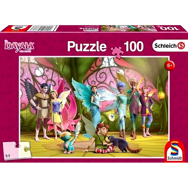 SCHMIDT SPIELE Schmidt Spiele 56336 queen Eleya And Her Friends 100 Pcs