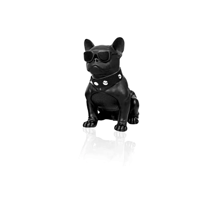 OEM Φορητό Ηχείο Oem H-M10 Bulldog Head Rotatable 5W - Μαύρο