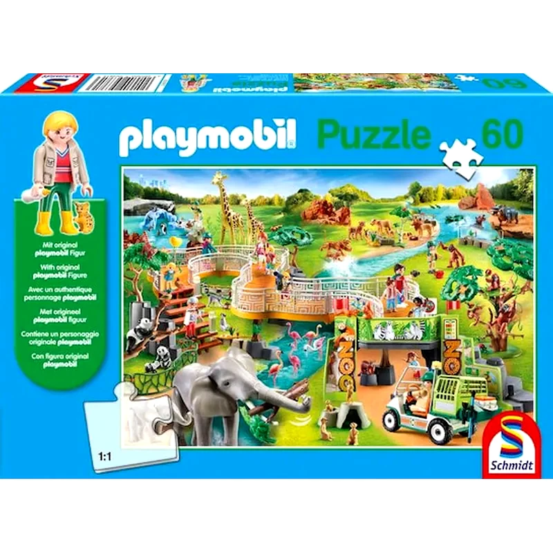 SCHMIDT SPIELE Παζλ Schmidt Spiele 56381 Zoo (60 Κομμάτια)