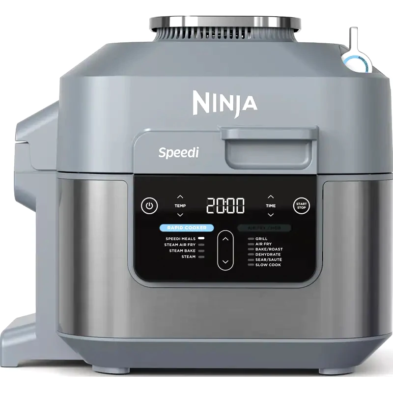 NINJA Φριτέζα Αέρος NINJA ON400EU Speedi με Καπάκι 1760 W 5.7 L - Γκρι