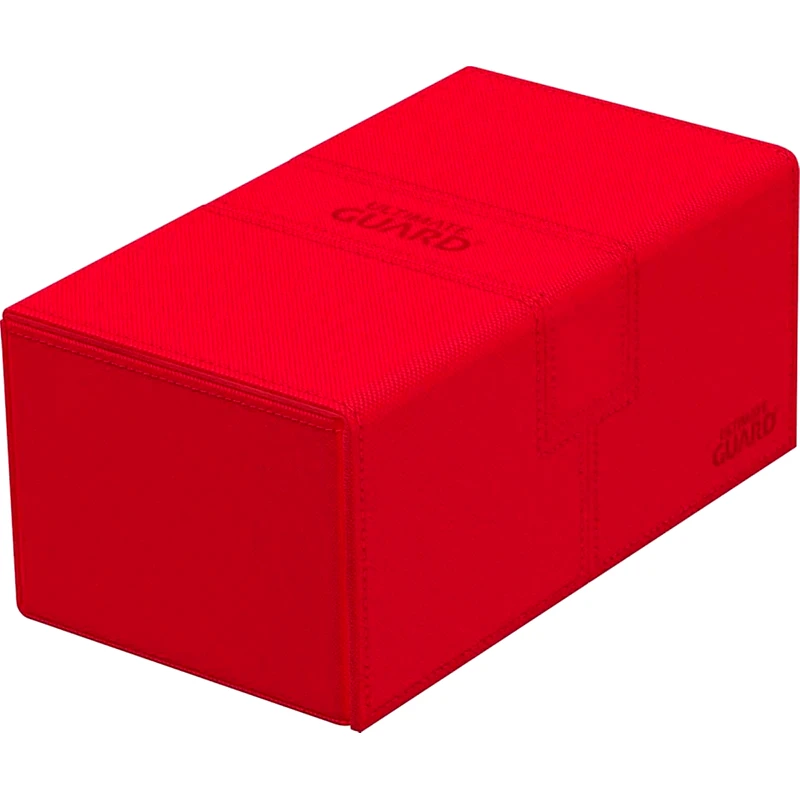 ULTIMATE GUARD Ultimate Guard Twin Flip`n`tray 200+ Xenoskin Monocolor Red