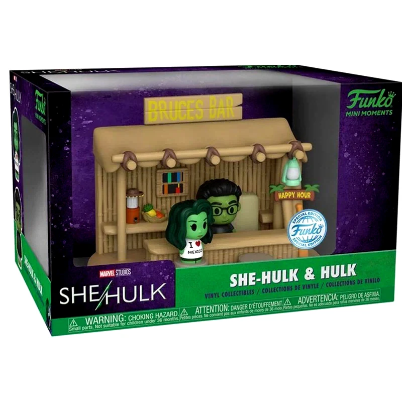 Funko Mini Moments - She-hulk - She-hulk and Hulk Bar Scene φωτογραφία
