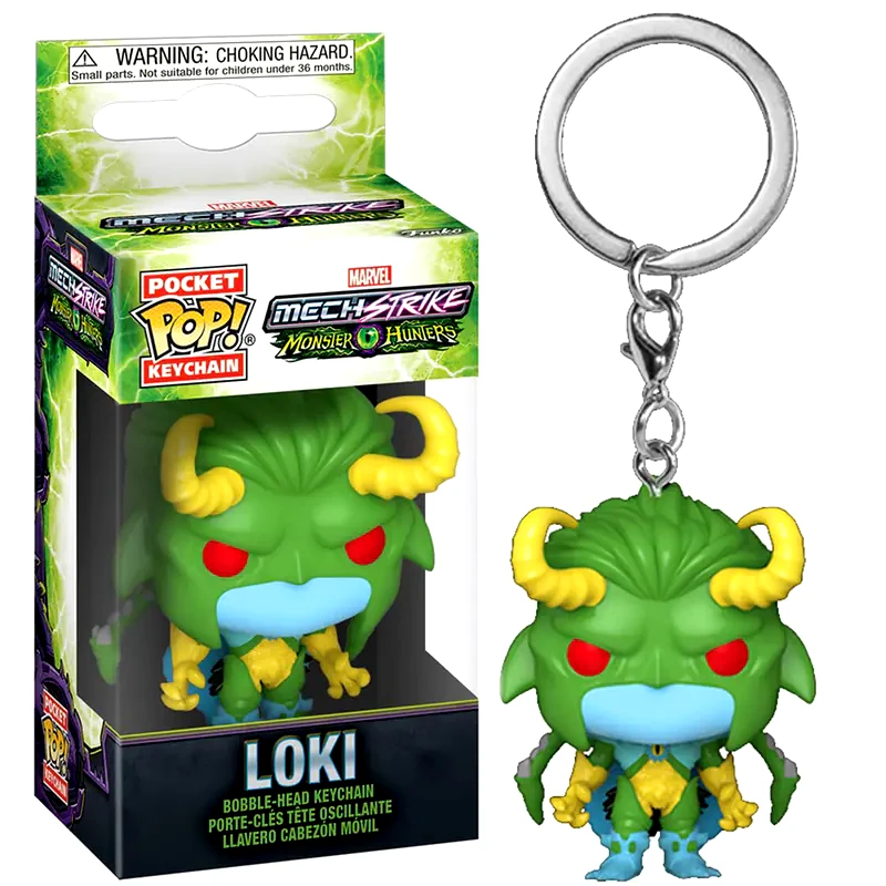Μπρελόκ Funko Pocket Pop! Keychain Marvel: Monster Hunters - Loki