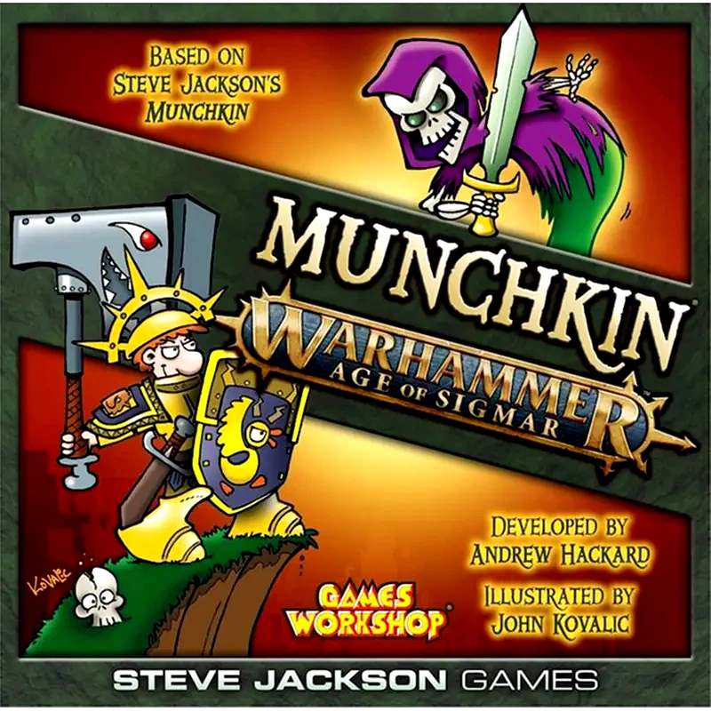 STEVE JACKSON GAMES Επιτραπέζιο Παιχνίδι Steve Jackson Game Munchkin Warhammer Age Of Sigmar
