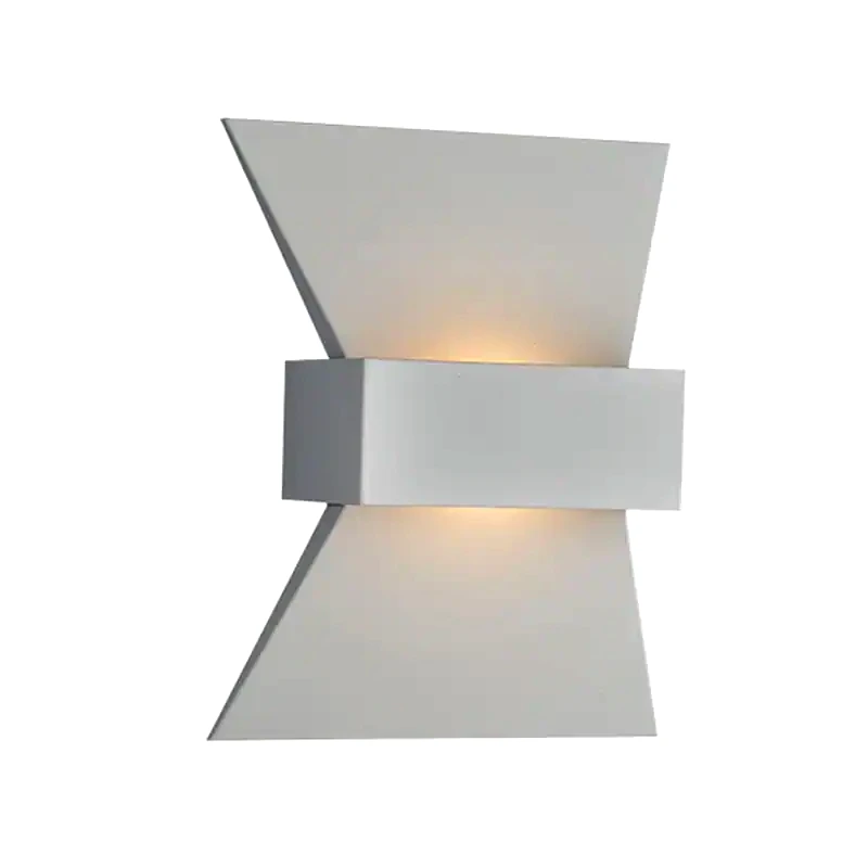 ACA DECOR Απλίκα Τοίχου Led Aca Elegant Zd81166ledgy από Αλουμίνιο 16x7x20 cm - Γκρι