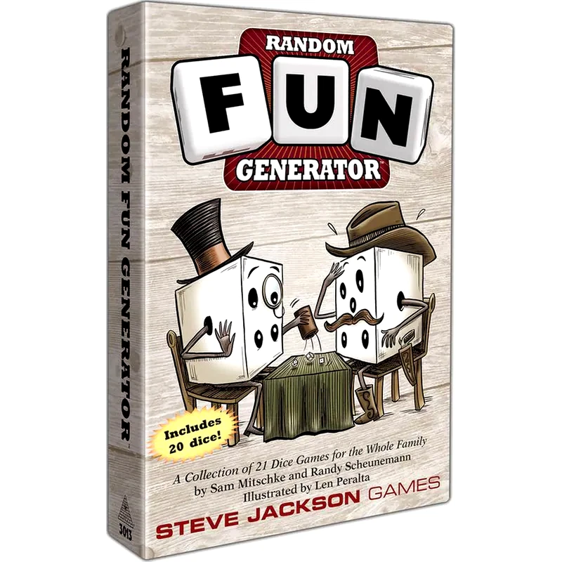 STEVE JACKSON GAMES Random Fun Generator 21 Παιχνίδια Με Ζάρια