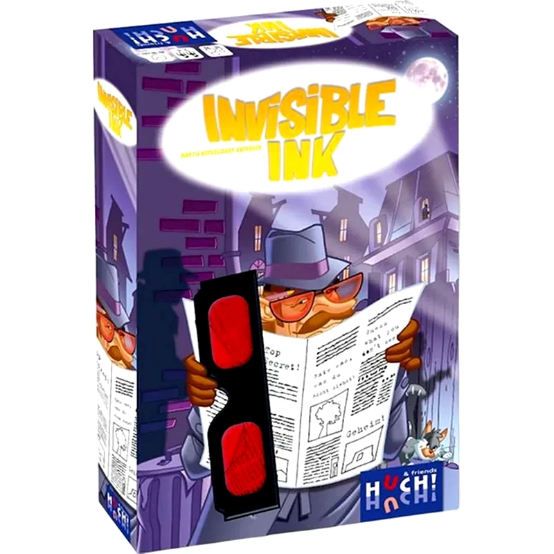 HUCH! Επιτραπέζιο Παιχνίδι Huch Invisible Ink