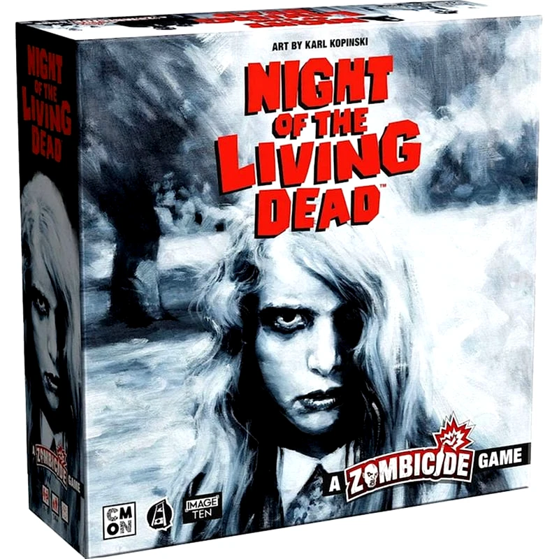 CMON Επιτραπέζιο Παιχνίδι Cmos Night Of The Living Dead A Zombicide Game
