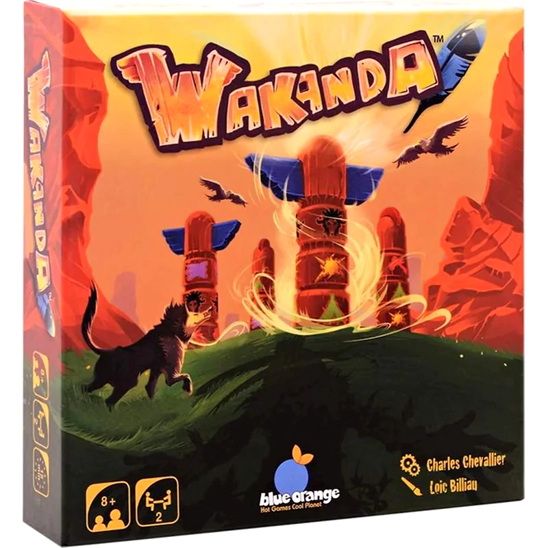 BLUE ORANGE GAMES Επιτραπέζιο Παιχνίδι Blue Orange Games Wakanda (Μultilingual Version)