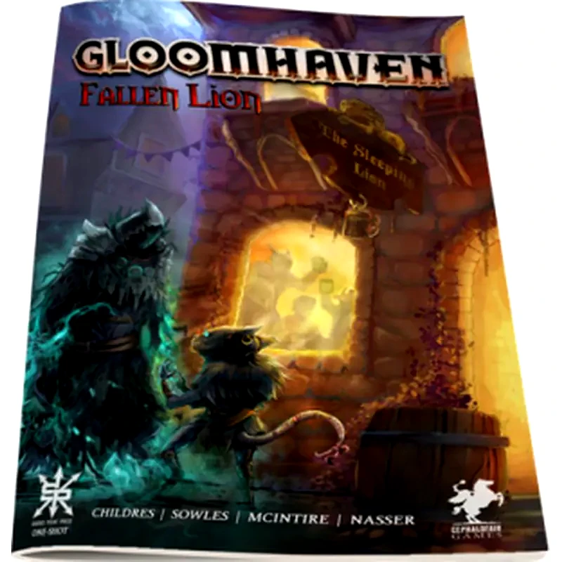 CEPHALOFAIR GAMES Gloomhaven: Fallen Lion Παιχνίδι Κόμικ