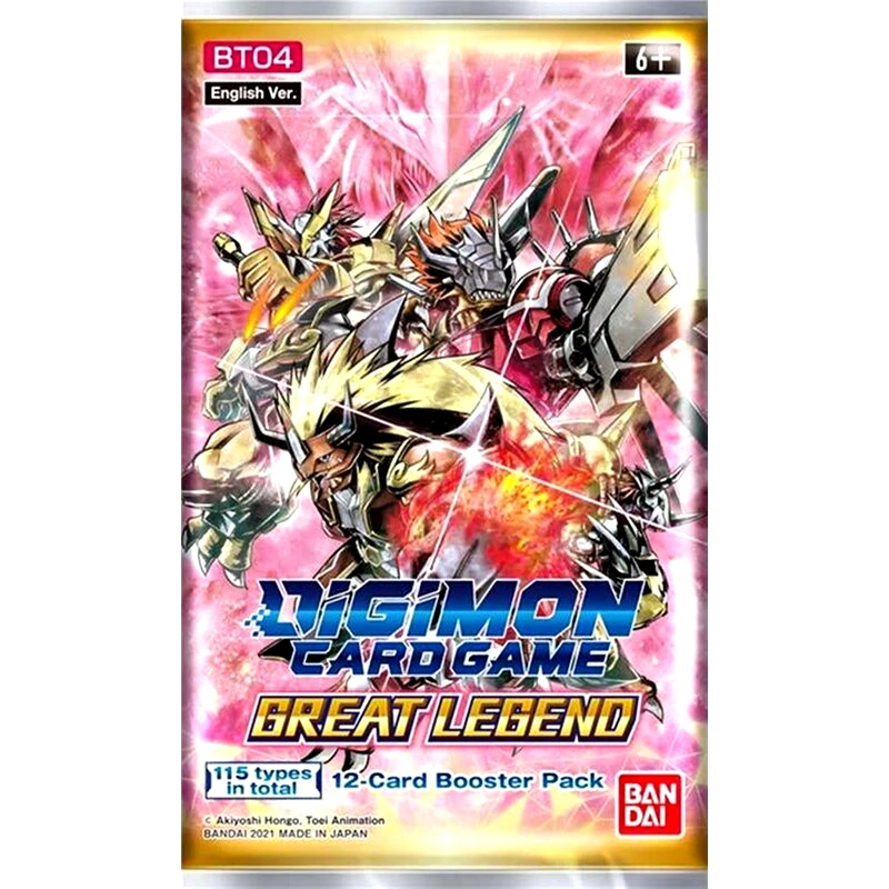 BANDAI NAMCO Digimon Great Legend Booster Pack Card Game (Bandai)