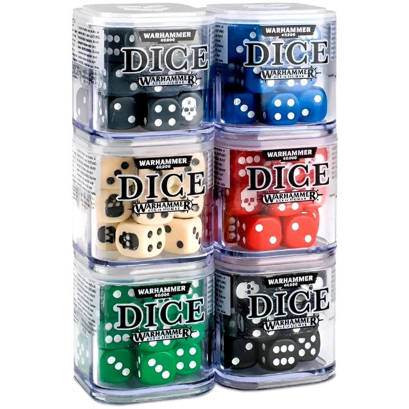 GAMES WORKSHOP Dice Set Warhammer 40k GAMES WORKSHOP