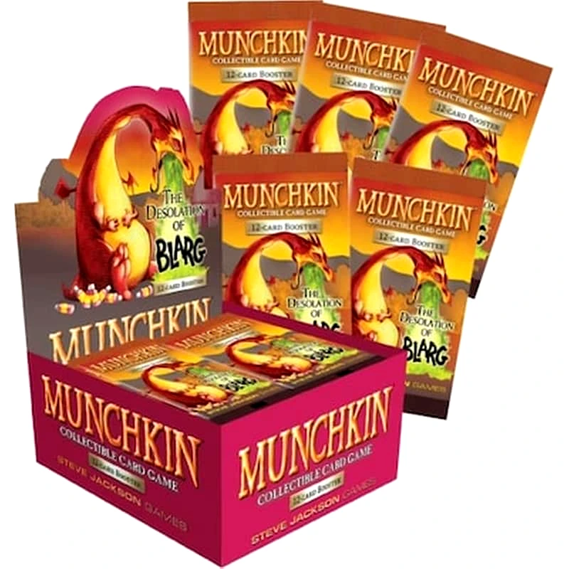 STEVE JACKSON GAMES Munchkin Collectible Card Game: Desolation Of Blarg Booster Box