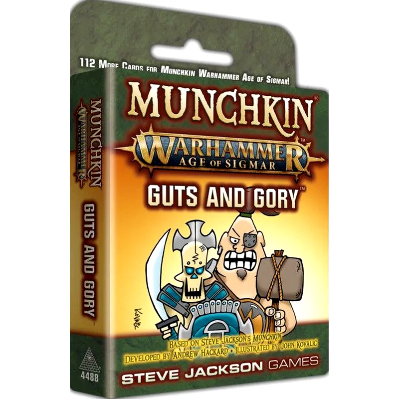 STEVE JACKSON GAMES Munchkin Warhammer Age Of Sigmar: Guts And Gory Επέκταση