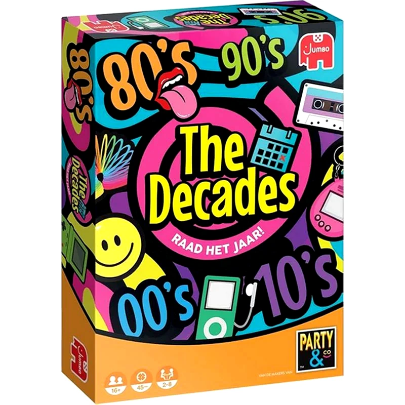 JUMBO SPIELE GMBH Επιτραπέζιο Παιχνίδι Jumbo Spiele The Decades