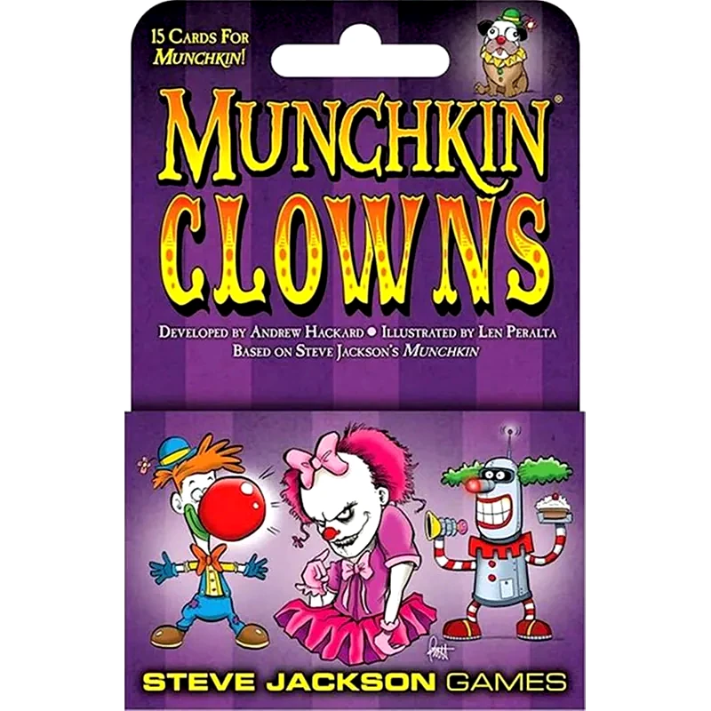 STEVE JACKSON GAMES Επέκταση Παιχνιδιού Steve Jackson Games Munchkin Clowns