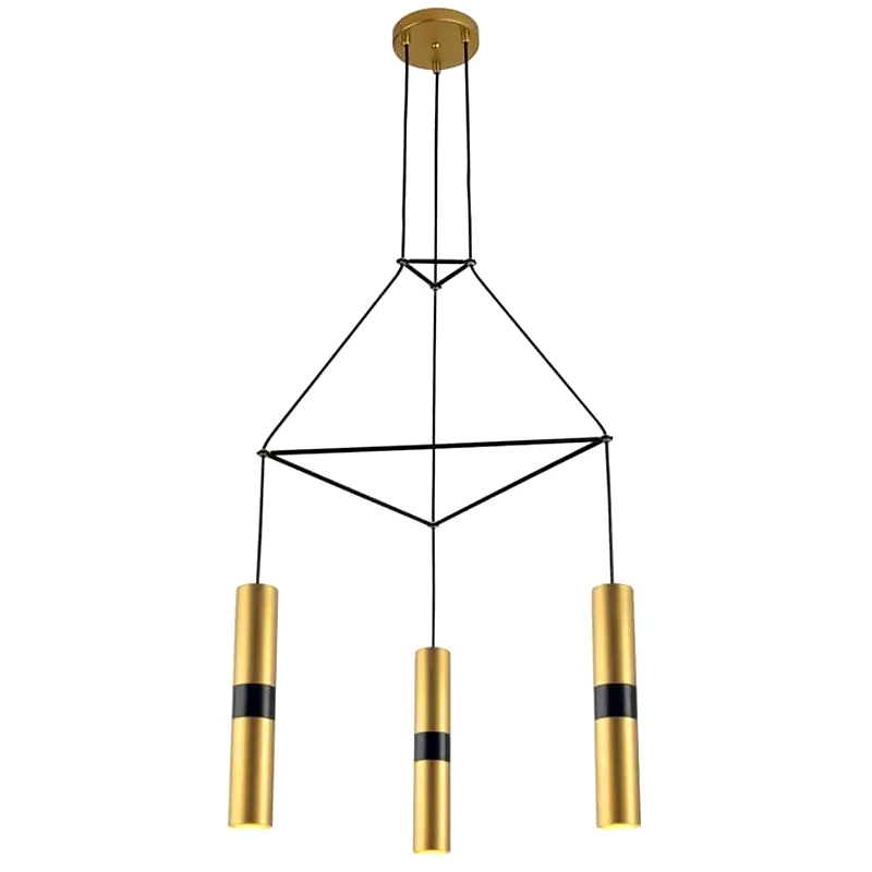 ACA DECOR Κρεμαστό Φωτιστικό Οροφής Aca Decor Da Vinci Hm853p56br - Χρυσό