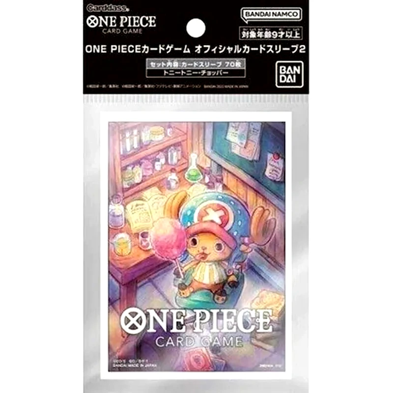 BANDAI NAMCO Bandai Card Sleeves One Piece Card Game Chopper (70 Sleeves)