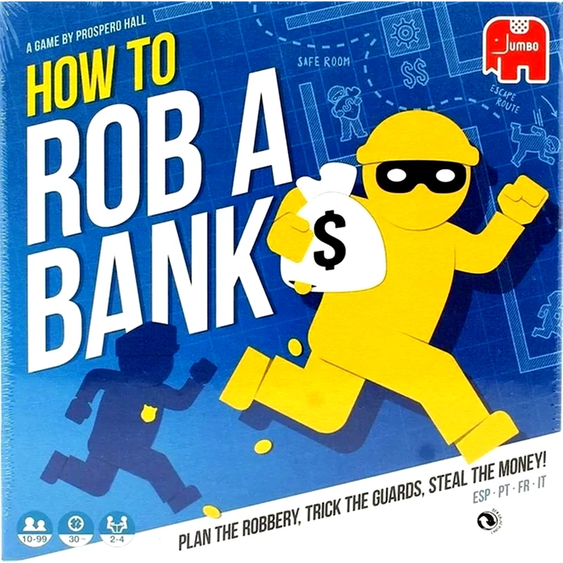 JUMBO Επιτραπέζιο Παιχνίδι Jumbo How To Rob A Bank
