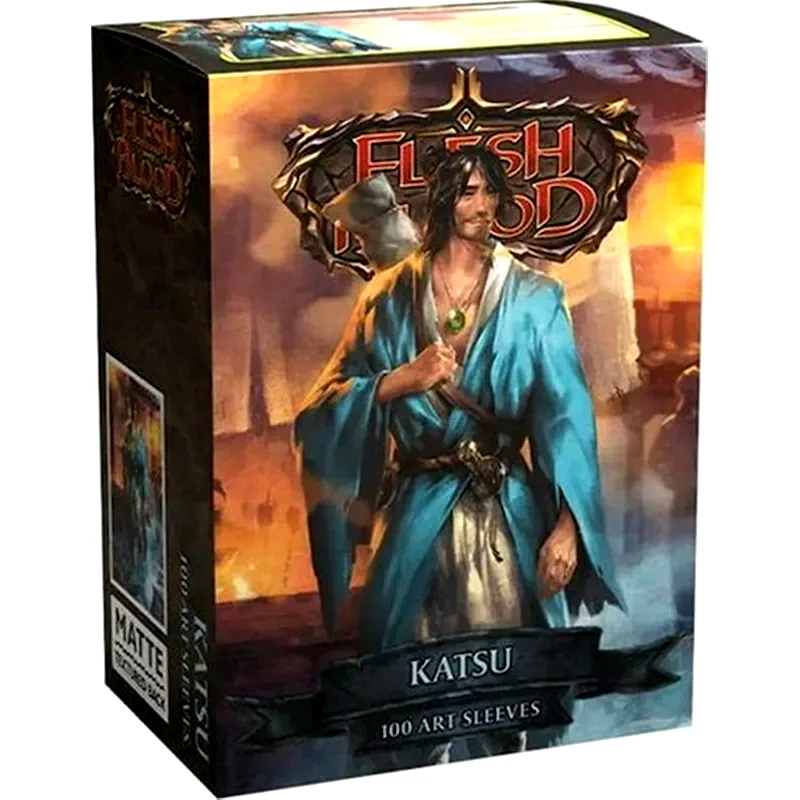 Flesh And Blood Katsu Dragon Shield License Standard Matte Art Sleeves (100 Sleeves) φωτογραφία
