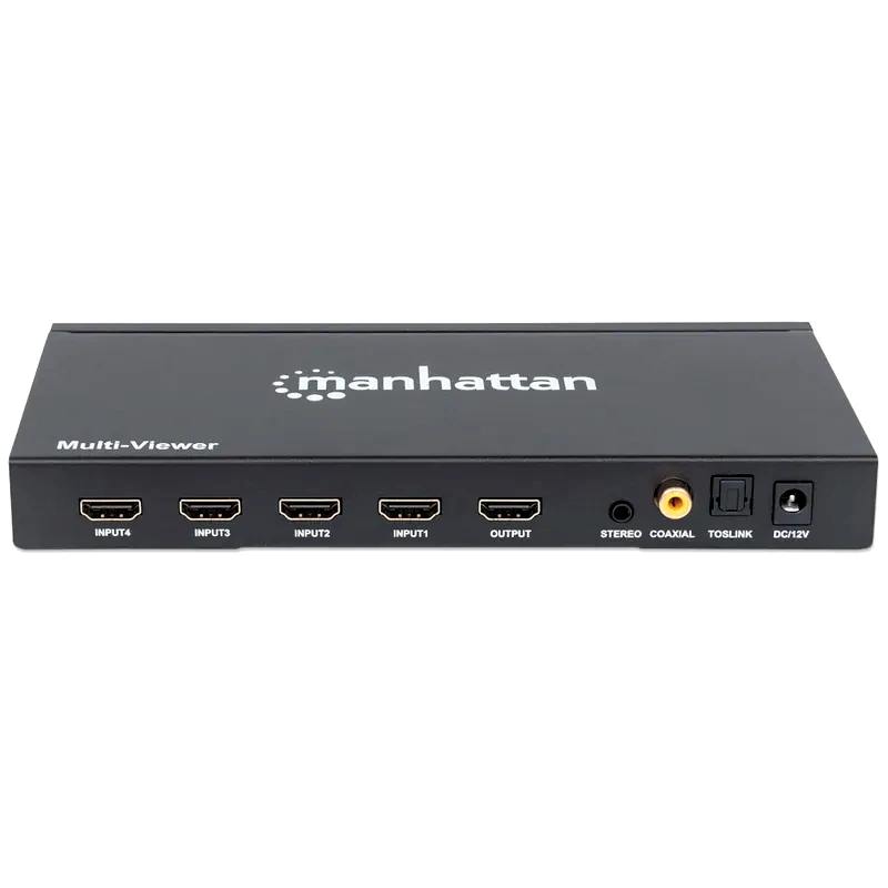 MANHATTAN HDMI Switch Manhattan 207881 FHD Multiviewer 4 είσοδοι/1 έξοδος
